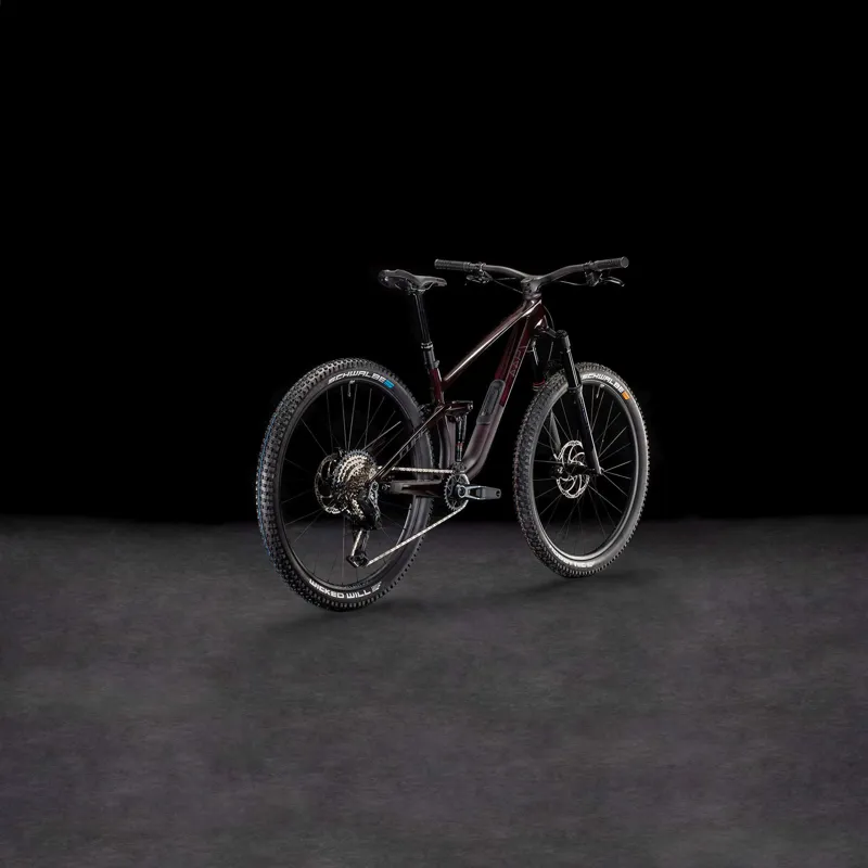 Cube Stereo ONE44 C:68X SLX Full Suspension Mountain Bike in Liquidviolet and Black-10