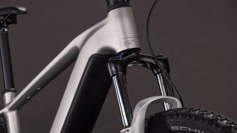 Cube Reaction Hybrid One 800Wh Electric Mountain Bike in Sleekgrey and Prism-2