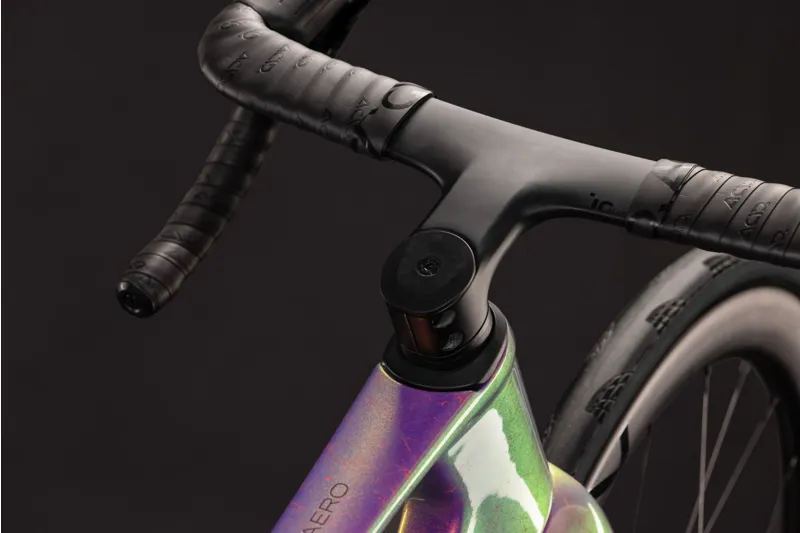Cube Litening Aero C:68X Pro Road Bike in Beamfibre and Black-3