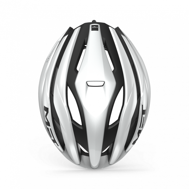 MET Trenta Mips Cycling Helmet in White and Black-3