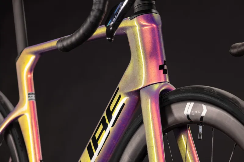 Cube Litening Aero C:68X Pro Road Bike in Beamfibre and Black-5