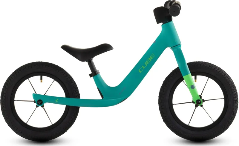 Cube Numove 120 Walk Kids Balance Bike in Seagreen and Green