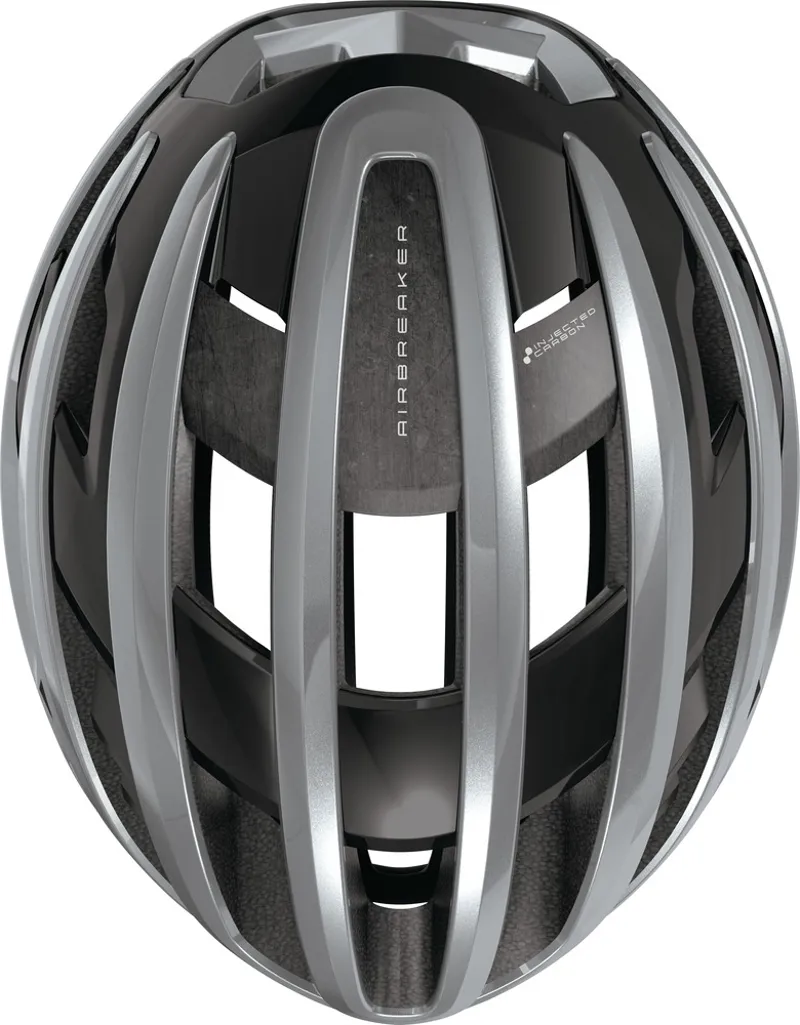 Abus AirBreaker 2 MIPS Road Cycling Helmet in Graphite Silver-6