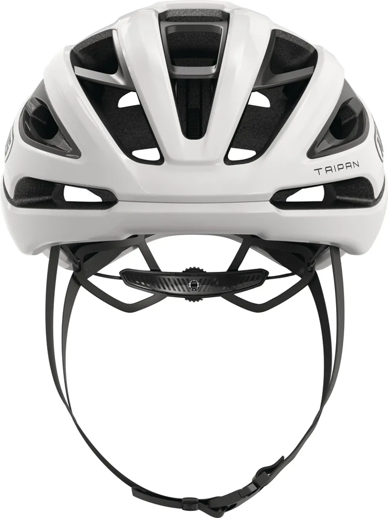 Abus Taipan Road Cycling Helmet in Shiny White-1
