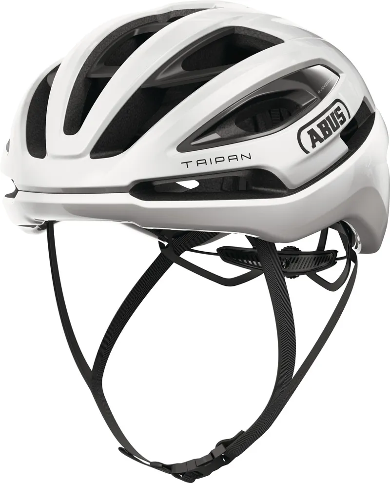 Abus Taipan Road Cycling Helmet in Shiny White-2