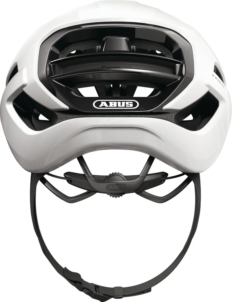 Abus Taipan Road Cycling Helmet in Shiny White-4