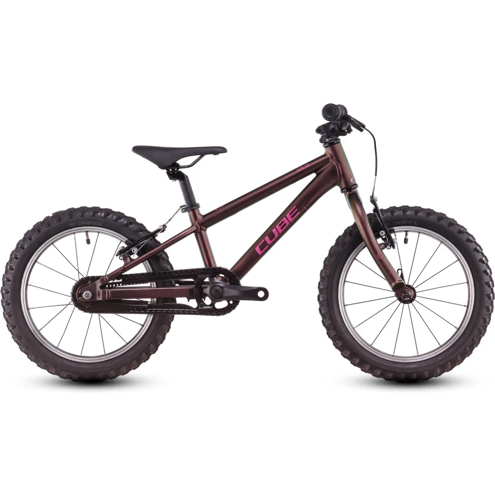 Team Cycles Cube Acid 160 16 Inch Kids Bike in Molotov and Pink | Interest FREE Finance & Online Refund Policy.
