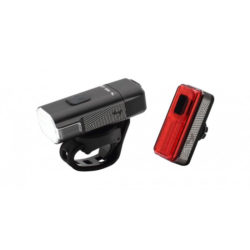 Moon Sport Rigel Lite and Helix Lite Rechargeable Bike Light Set