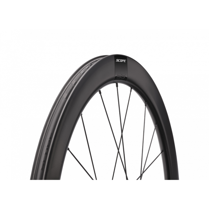 Scope Cycling S5 Disc 55mm Carbon Road Wheelset - Sram-1