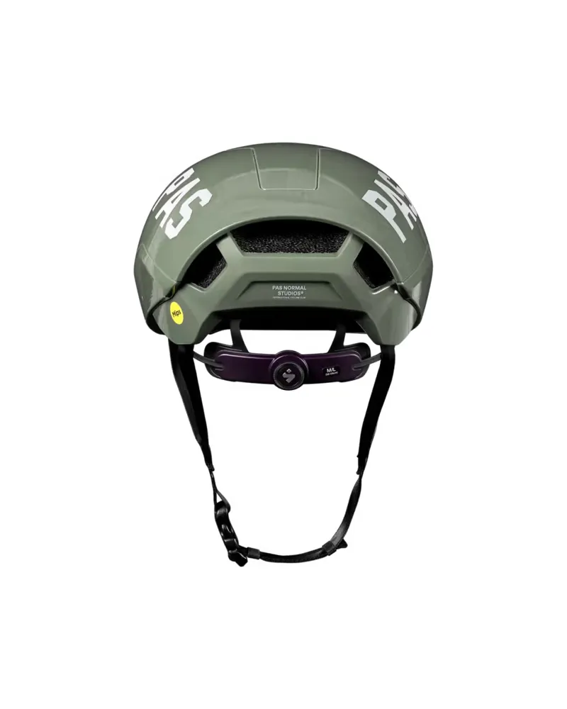 Pas Normal Studios Tucker III 2Vi MIPS PNS Cycling Helmet in Grey Moss-2