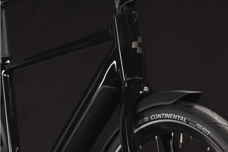 Cube Editor Hybrid ONE FE 360Wh Electric Hybrid Bike in Black and Iron Grey-4