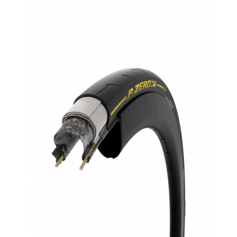 Pirelli P ZERO Race TLR RS Road Bike Tyre in Yellow - 700c-4