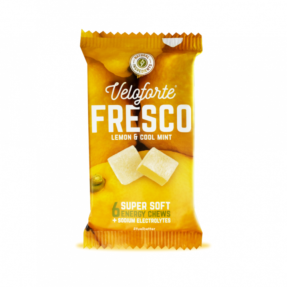 Team Cycles Veloforte Energy Chews in Fresco - Lemon Mint | Interest FREE Finance & Online Refund Policy.