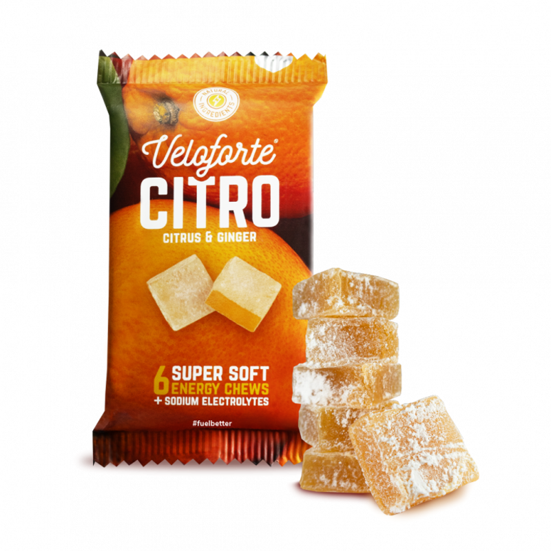 Veloforte Energy Chews in Citro - Citrus Ginger-1