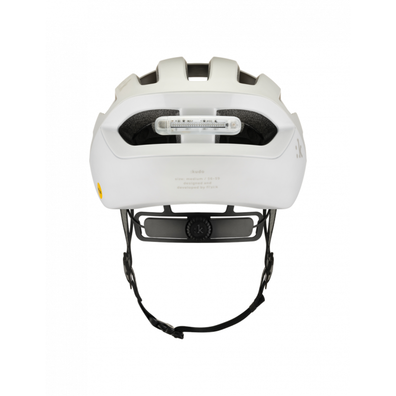 Fizik Kudo Cycling Helmet in White-6
