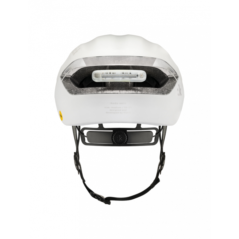 Fizik Kudo Aero Cycling Helmet in White-1