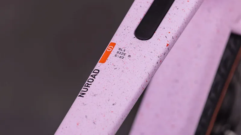 Cube Nuroad C:62 SLX Gravel Bike in Rhodonite and Orange-1