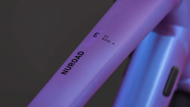 Cube Nuroad EX Gravel Bike in Blueiris and Lilac-2