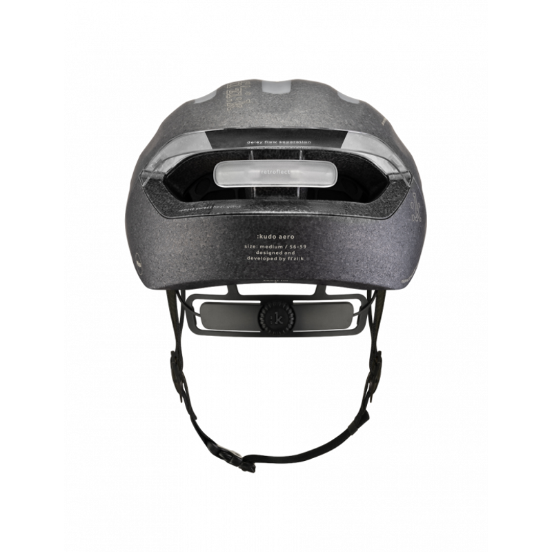 Fizik Kudo Aero Cycling Helmet in Grey-3