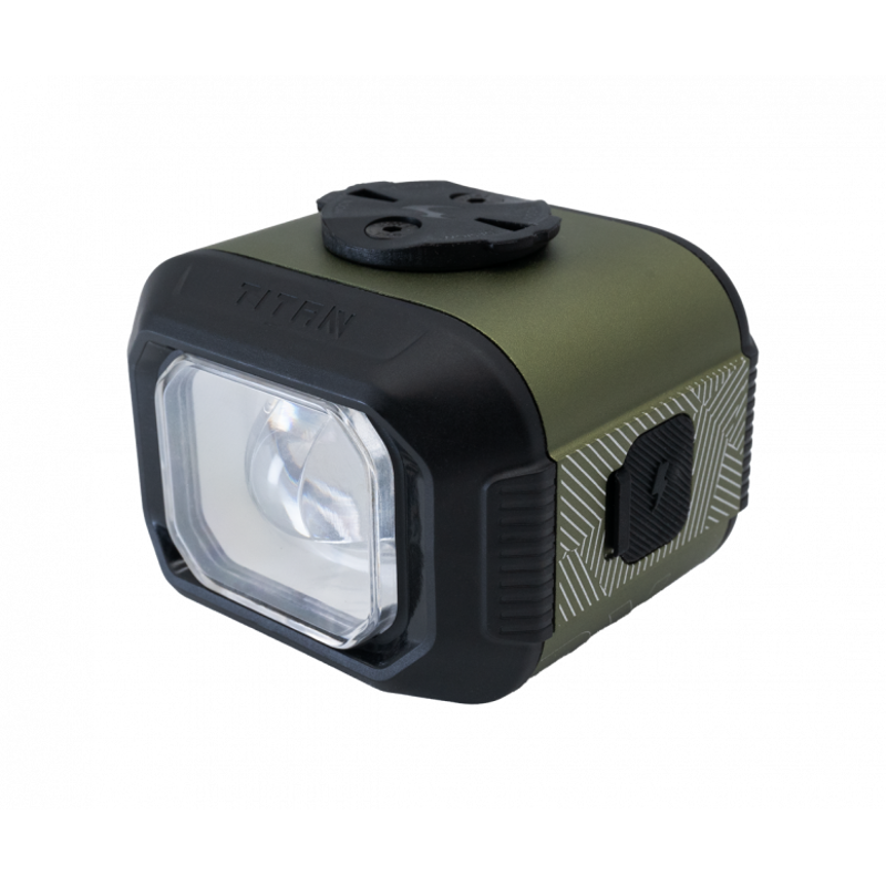 Moon Sport Titan Max Rechargeable Front Bike Light in Green-1