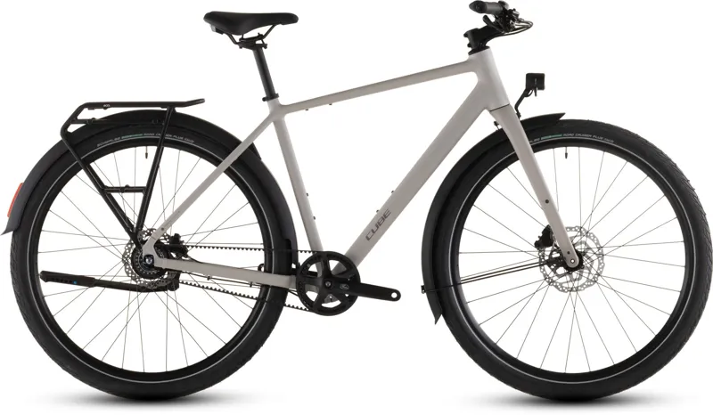 Cube Editor Pro FE Hybrid Bike in Oatgrey and Grey