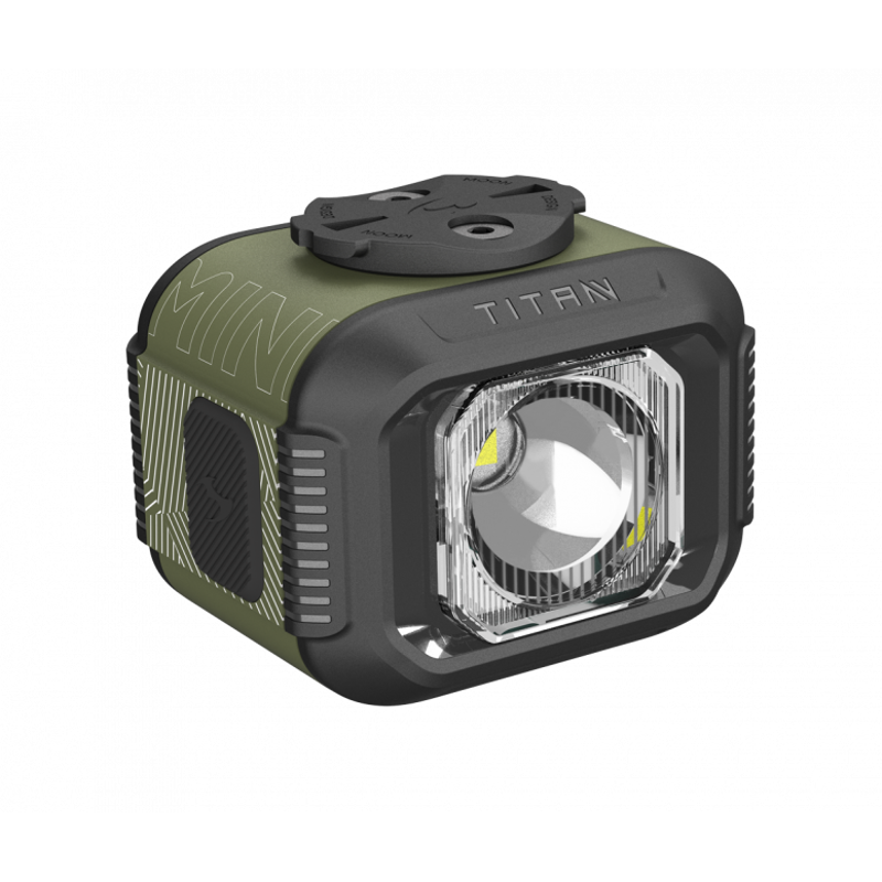 Moon Sport TITAN MINI 700lm Rechargeable Front Bike Light in Green-1