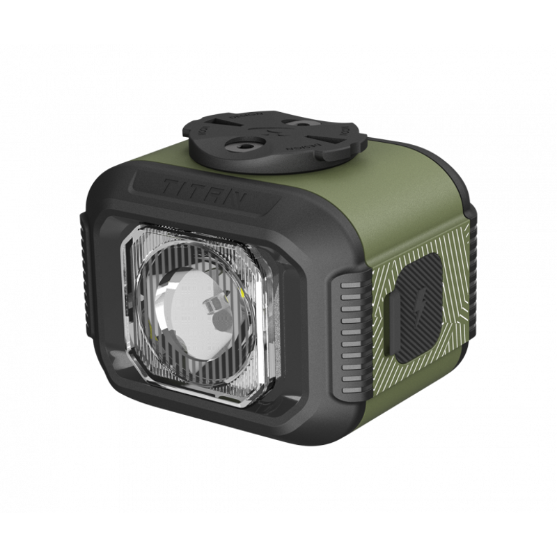 Moon Sport TITAN MINI 700lm Rechargeable Front Bike Light in Green