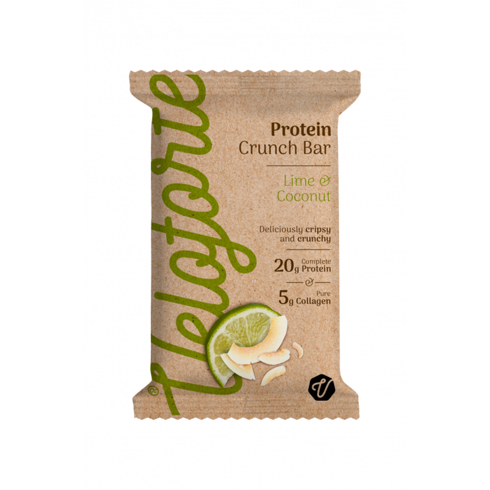 Team Cycles Veloforte High Protein Crunch Bar in Lime Coconut | Interest FREE Finance & Online Refund Policy.