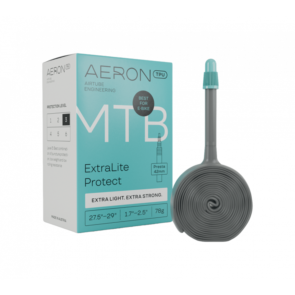 Team Cycles Aeron Tpu Aeron MTB ExtraLite Protection TPU Inner Tube - 27.5 - 29 x 1.7 - 2.5 | Interest FREE Finance & Online Refund Policy.