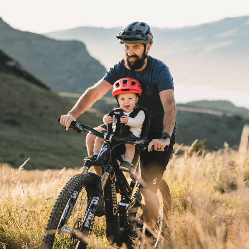 Kids Ride Shotgun Shotgun Pro Evo Child Bike Seat + Handlebars Combo-8