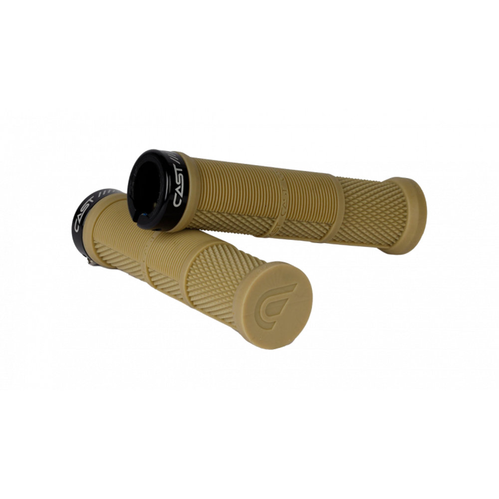 Team Cycles Cast Bamba Mountain Bike Grips in Sand | Interest FREE Finance & Online Refund Policy.