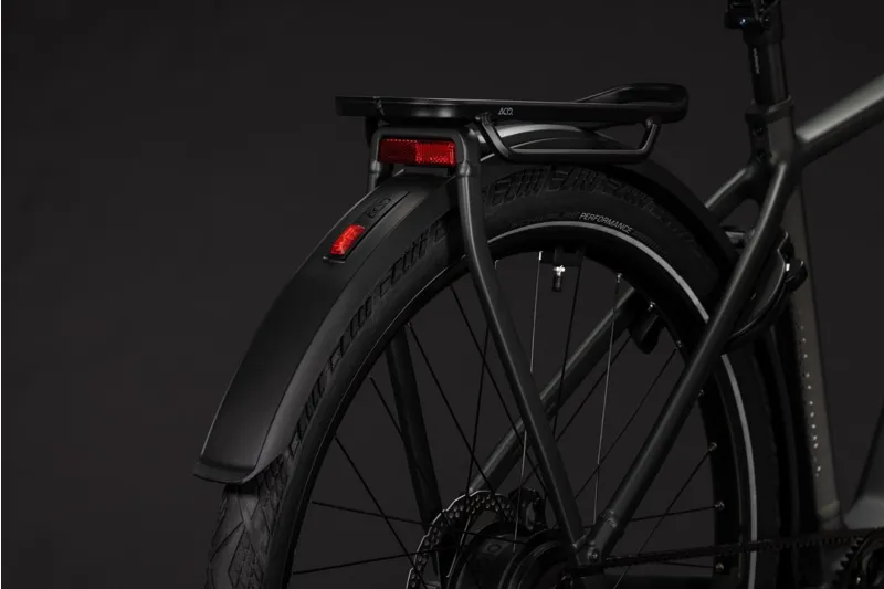 Cube Kathmandu Hybrid Deluxe Pro 800Wh Electric Hybrid Bike in Blackforest and Chrome-4