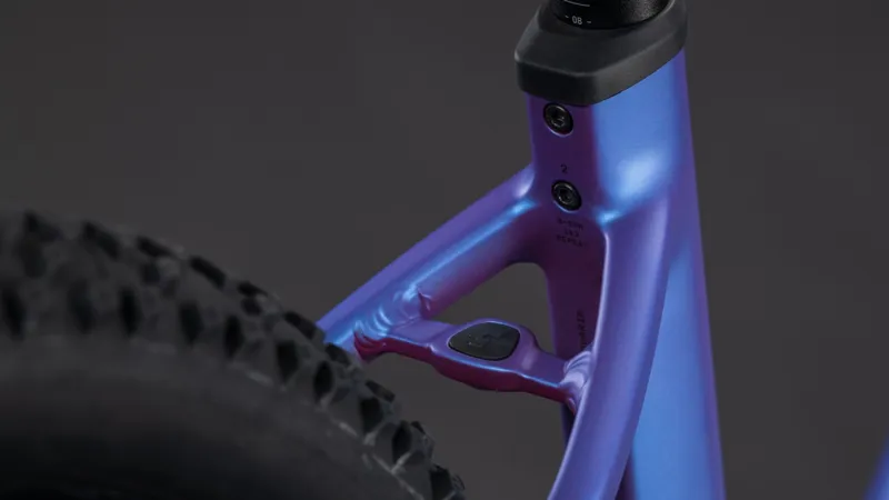 Cube Reaction Hybrid One EE 800Wh Electric Mountain Bike in Blueiris and Reflect-1