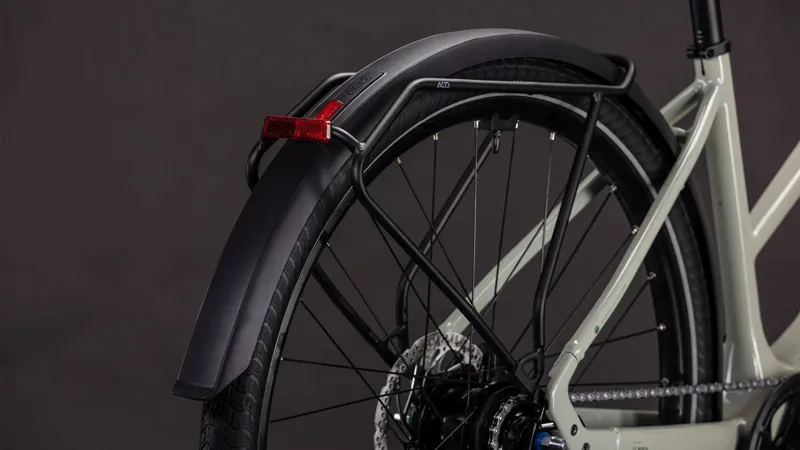 Cube Editor Hybrid SLX FE 400Wh Electric Hybrid Bike in Reedbeige and Chrome-2