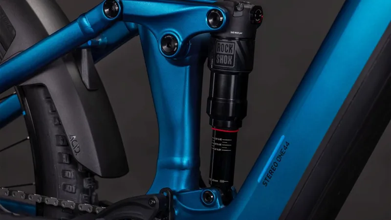 Cube Stereo Hybrid ONE44 EX 800Wh Electric Full Suspension Mountain Bike in Electricblue and Blue-4