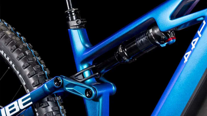 Cube Stereo Hybrid ONE44 HPC SLX 800Wh Full Suspension Electric Mountain Bike in Nebula 2025 nebula/white-3