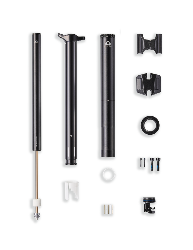 PNW Gen 2 Loam Dropper Post in Black - 31.6mm-2