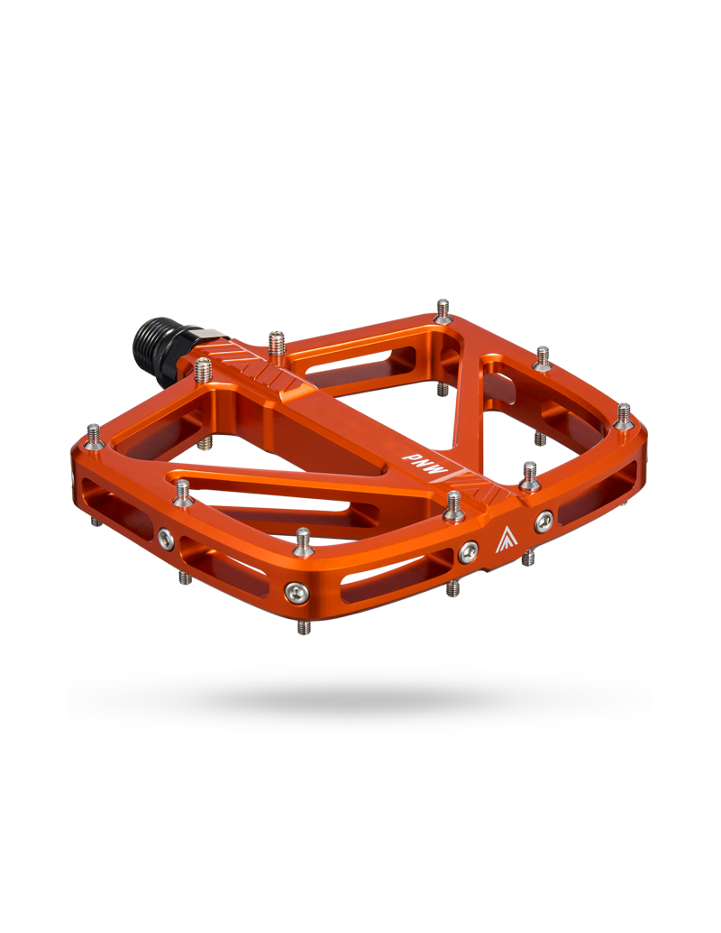 PNW Gen 2 Loam Mountain Bike Pedal in Blood Orange-4