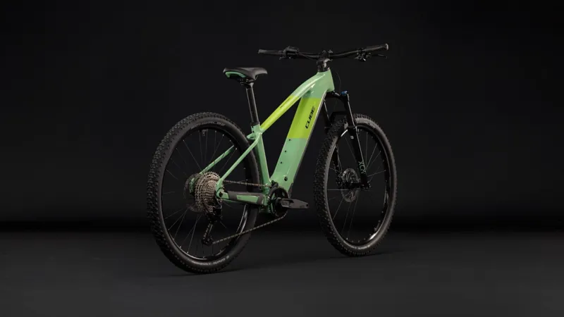 Cube Reaction Hybrid ONE 720Wh Electric Mountain Bike in Cactus and Black-7