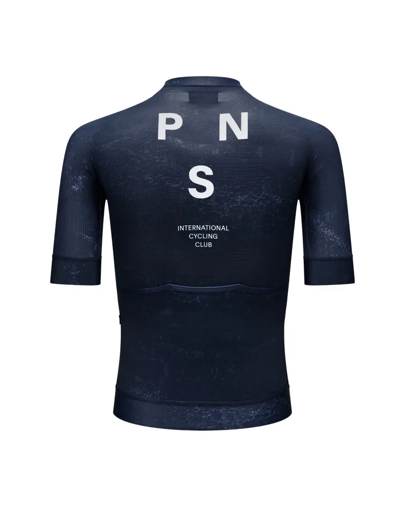 Pas Normal Studios Mechanism Jersey in AOP Indigo-1