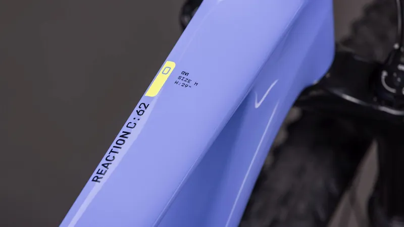 Cube Reaction C:62 ONE Hardtail Mountain Bike in Lucidlila and Black-1