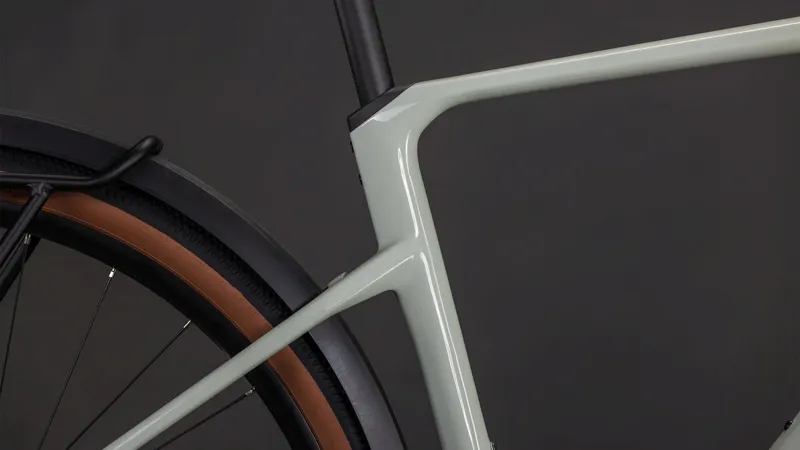 Cube Nuroad Hybrid C:62 Race FE 400Wh Electric Gravel Bike in Reedbeige and Black-1