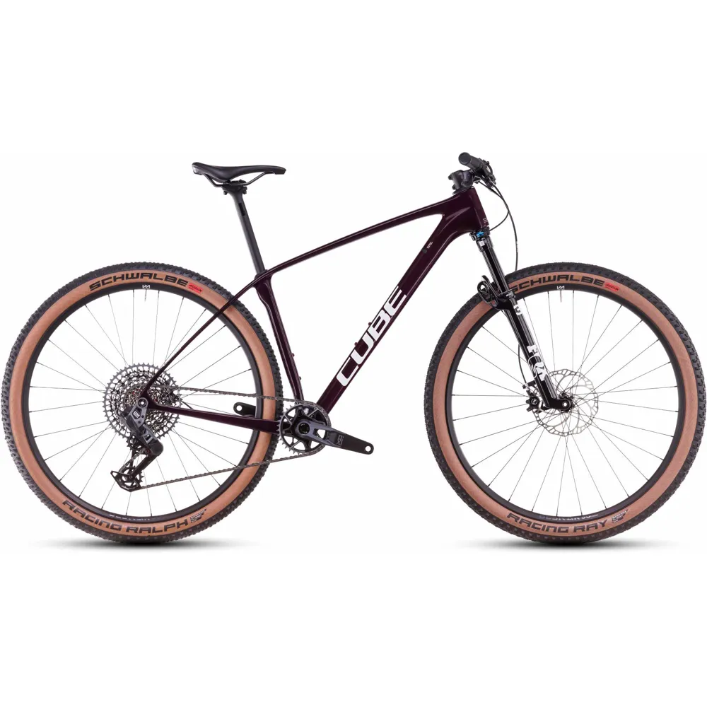 Team Cycles Cube Reaction C:62 SLX Mountain Bike in Liquidred and White | Interest FREE Finance & Online Refund Policy.