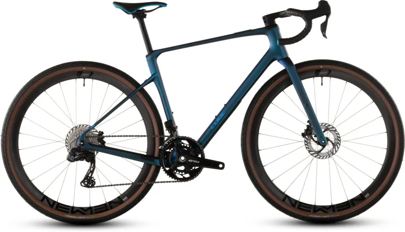 Cube Nuroad C:62 Race Gravel Bike in Nebula and Blue