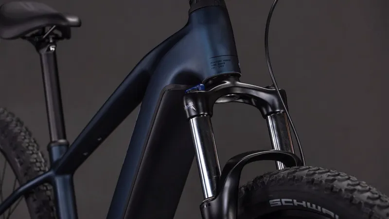 Cube Reaction Hybrid Performance 600Wh Electric Mountain Bike in Indigoblue and Relfex-2