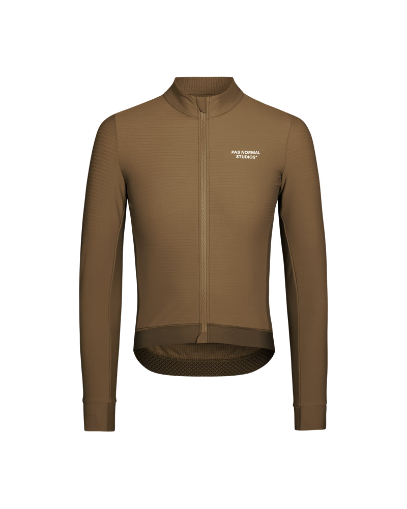 Pas Normal Studios Essential Long Sleeve Jersey in Ash Brown
