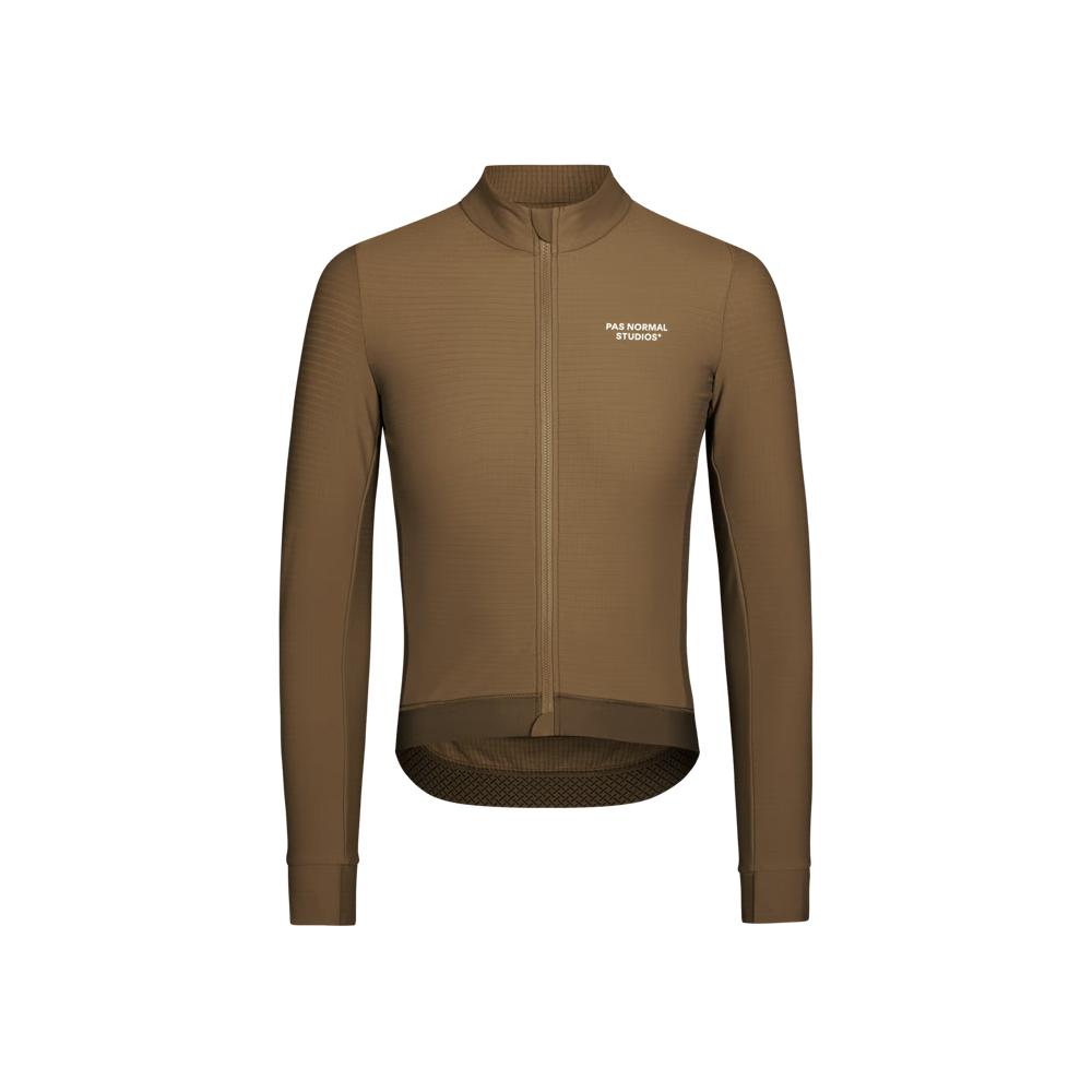 Team Cycles Pas Normal Studios Essential Long Sleeve Jersey in Ash Brown | Interest FREE Finance & Online Refund Policy.