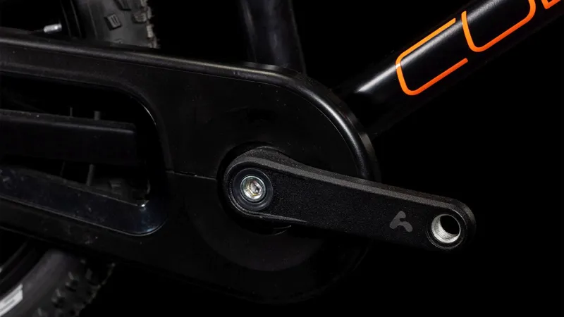 Cube Numove 160 16 Inch Kids Bike in Black and Orange-1