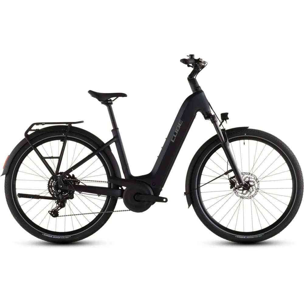 Team Cycles Cube Touring Hybrid ONE EE 600Wh Electric Hybrid Bike in Coal and Chrome | Interest FREE Finance & Online Refund Policy.