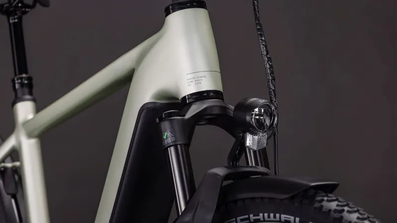 Cube Nuride Hybrid EXC 800Wh Electric Hybrid Bike in Lemongrass and Reflex-1